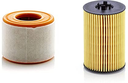Original MANN-FILTER C 15 010 - Luftfilter - für PKW & N-FILTER Ölfilter HU 7020 z – Ölfilter Satz mit Dichtung/Dichtungssatz – Für PKW