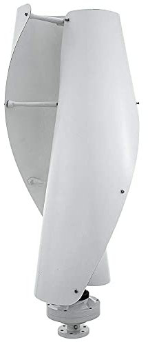 24V 400W Windgenerator, Windkraftanlage Vertikale Windgenerator Magnetschwebeachsen-Vertikaler Windturbine Generator mit MPPT Controller Windrad Windkraftanlage mit 2 Flüge - EU Stock