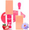 Bowitzki Lip Oil Lip Glow Gloss Hydrating Transparent Tinted Nourishing Long Lasting Lip Balm Care Moisturizing Repairing Lightening Lip Lines Blue lotus Tocopherol Squalane -Berry