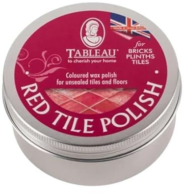 Tableau Red Tile Polish, Rejuvenate Red Tiles, Brickwork, Unsealed Concrete and More. 150ml