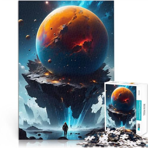 1000 Pieces Jigsaw Puzzles for teenagers Magical Invisible Herausfordernd Schwierig Einzigartige Wohndekoration und Geschenke38x26cm