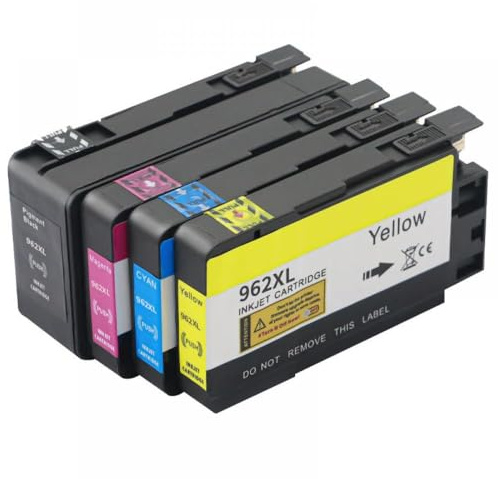 SRxBKC Kompatible Volltintenpatronen Kompatibel mit 962 962XL Kompatibel mit OfficeJet Pro 9010 9012 9015 9016 9018 9019 9020 9022 9025 9026 9027 9029 Drucker(5SET)