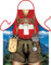 Schürze Schweiz Mann mit Lederhose