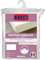 DODO | Protège-Matelas Absorbant Molleton Coton 140x190 | pour lit 2 Personnes | Protège-Matelas Quartz | Douce et Confortable | Lavable en Machine à 95°c