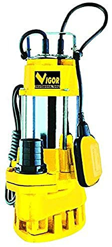 Vigor VE1500 SUB Elettropompa in Inox/Ghisa per Acque Luride, 2 Pollici F