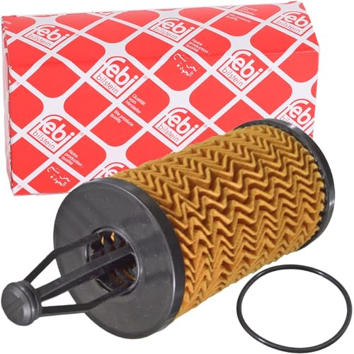 febi bilstein 101327 Ölfilter mit Dichtring , 1 Stück | Kompatibel mit: MERCEDES-BENZ C-CLASS, C-CLASS, C-CLASS Cabriolet, C-CLASS Coupe, C-CLASS Coupe, C-CLASS T-Model
