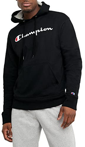 Champion Men's Graphic Powerblend Fleece Hood,