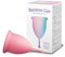 Rainbow Cup, Coppetta Mestruale Made in Italy in Silicone Medicale Senza Lattice e Additivi, Comoda, Ecologica, Sicura, in più Varianti, Coppetta Mestruale Morbida, Colore Ciclamino, Taglia 2