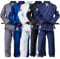 Gold BJJ Aeroweave Jiu Jitsu Gi - Ultra Lightweight BJJ Gi - Sanforisierte, brasilianische Jiu Jitsu Uniform für Herren (Marineblau, A3)