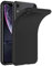 COPHONE® Coque Noir Compatible avec iPhone XR, Housse Etui Noir en Gel TPU Silicone Souple Ultra Mince avec Anti Choc pour iPhone XR (6,1 Pouces)