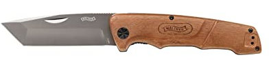 Walther Klappmesser BWK 4, Taschenmesser, 440C, inkl. Holster, ideal für Outdoor