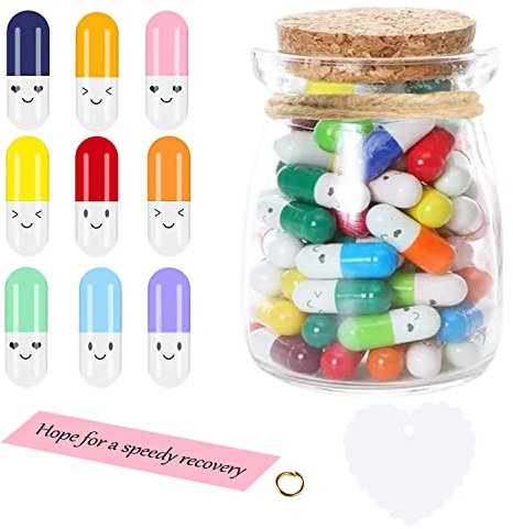 Capsule Message Souhaitant Bouteille 100PièCes Capsule Lettres Message dans pour Amoureux Romantique Cadeau Mariage Cadeaux Anniversaire DIY Noël Saint Valentin
