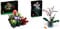 LEGO 10309 Icons Sukkulenten Botanical Collection Set für Erwachsene zum Basteln von Zimmerdeko mit 9 baubaren künstlichen Mini-Pflanzen, Home Deko & 10311 Icons Orchidee Set für Erwachsene
