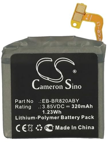 vhbw Batterie Compatible avec Samsung Galaxy Watch Active 2 smartwatch Montre connectée Bracelet Fitness (320mAh, 3,85V, Li-polymère) + Outils