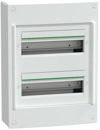 Coffret en saillie PrismaSeT XS Schneider Electric - 2 rangées - 13 modules - Sans porte