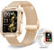 Betatree Smartwatch Donna Diamante Chiamate e Risposta/Notifiche Whatsapp, 1,59” Orologio Moda Sportivo Fitness Contapassi Cronometro, Smart Watch con Sonno/Cardiofrequenzimetro per Android iOS