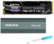 Ediloca EN760 SSD con dissipatore di calore 4TB PCIe Gen4, NVMe M.2 2280, 3D NAND TLC, fino a 5000 MB/s, disco a stato solido interno, cache SLC dinamica, compatibile con PS5 e PC