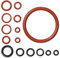 Ancable Dichtung O-Ringe für Philips Saeco, 15PCS Silikon O-Ring Dichtung für Supportventil Dampfventil Brühgruppe Auslaufventil kompatibel mit Philips Saeco Spidem Gaggia Kaffeemaschinen