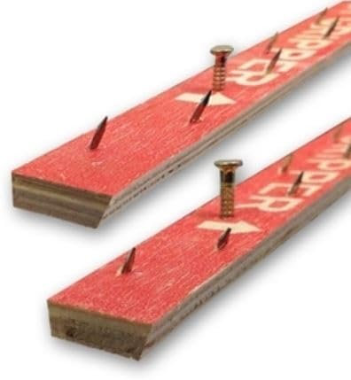 Carpet Gripper Rods - 80ft (24metres) for Concrete and Wood Floors/Stairs - Dual Purpose - Gripper Strips for Underlay/Flooring - Simple DIY Packs