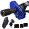 BigPantha Heavy Duty Motorcycle Grip Lock - Secures Bike, Scooter, Moped, or ATV in Under 5 Seconds! - Anti Theft Lock with Free Holster (Blue)