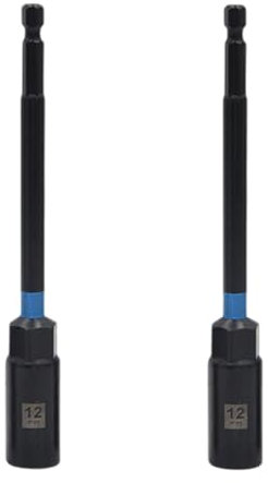 1/4-Zoll Schaft Sechseck Nuss Treiberflügel Nuss Treiber Buchse 6-14 Mm Schlitzflügelbohrer Bit Buchse Für Augenschrauben Haken Bolzen Stahlwerkzeug