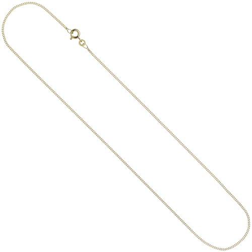 Jobo Damen Goldkette Panzer-Kette aus 8 Karat 333 Gold 1,3 mm