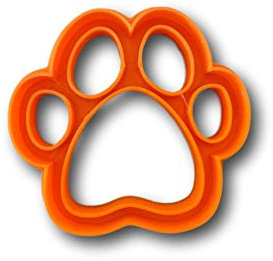 Ausstechform mit Hundepfoten, 2,5 cm