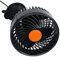 Latinaric 6 12V / 24V Ventilation Car Auto Cooling Air Fan With Suction Cup 360 Degree Rotation Stepless Speed Switch
