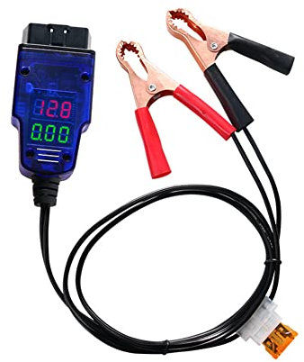 OBD Batterie Ersatz Werkzeug,MoreChioce 12V Autostrom Notstromkabel Computerkabel Speicher Digitalanzeige Lecksuchwerkzeug Diagnose Tool mit 2 Krokodilklemmen