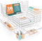 WOWBOX 30-teiliges transparentes Kunststoff-Schubladen-Organizer-Set