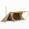 POMOLY STOVEHUT 70 3.0 Tenda da campeggio con cric per stufa, con due pali per telone e pali per tenda per 1-2 persone, escursionismo, caccia, zaino in spalla (senza telo ignifugo)