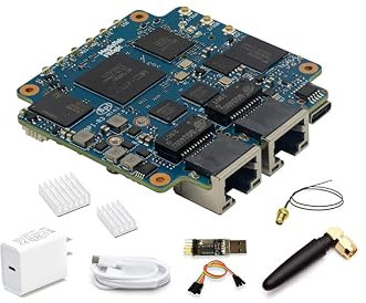 Banana Pi BPI-R3 Mini Wi-Fi 6 OpenWRT IoT Development Board, Wireless Dual-Band Router Board, MediaTek MT7986 (Filogic 830) SoC, Support PCIe M.2 NVMe SSD 2X 2.5GbE SFP Ethernet for Smart Gateway