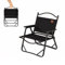 Naturehike Chaise De Camping Pliante, Chaise D'ExtéRieur UltraléGèRe en Aluminium avec Accoudoirs, Chaise De PêChe Portable Pliable pour RandonnéE, Pique-Nique sur Pelouse, Plage