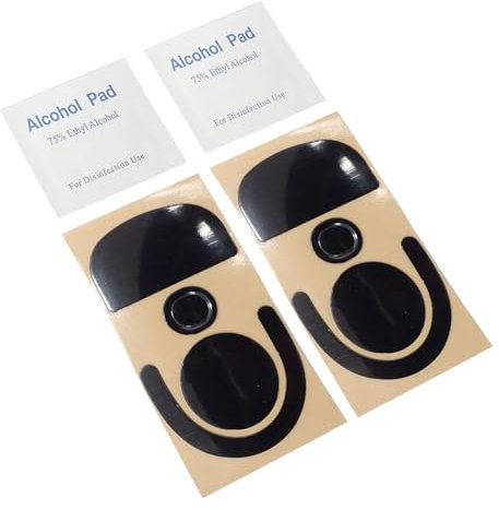 YUGSHNKFC Ersatz Mausfüße Skates Aufkleber Pad Für GProX Superlight2 Maus Skates Mit Gebogenen Kanten