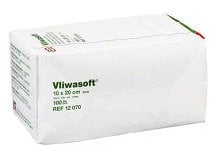 VLIWASOFT Vlieskompressen 10x20cm 4-lagig unsteril 100 Stück