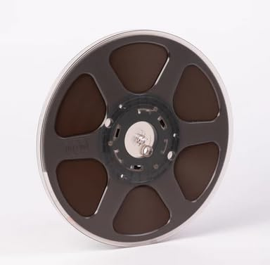 RTM R34512 LPR35 1/4 Zoll 3608' 1100 m 26,7 cm Kunststoffrolle Dreizack Scharnierbox Studio Mastering Tape