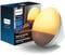 PHILIPS SmartSleep Wake-up Light – Nachttischlampe und Wecker mit USB, Farbige Sonnenaufgangssimulation, 20 Helligkeitseinstellungen, 7 natürliche Wecktöne, Mitternacht-Lichtfunktion, Modell HF3532-01