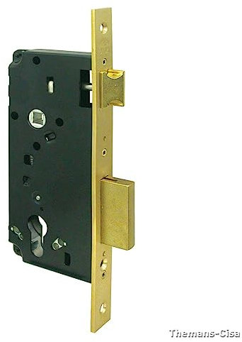 Cisa 1.5 C110.60.0 – C. Holz 60 mm Türbeschlag + Hebel Messing, S/C