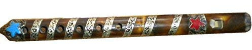 Fair Trade Mococcan Holz Berber Flöte/Recorder/Whistle (hellfarbige)