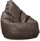 Lounge Pug, Gaming Sitzsack Sessel, Vintage Leder Schiefergrau