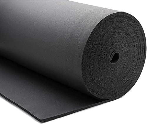 Dämmmatte Kautschuk nicht selbstklebend Kautschuk Isoliermatte von 6mm Dämmdicke Dämmung Isolierung 10m² - Markenqualität Insul-Roll (Dämmplatte 6mm x 10m²)