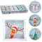 Annastore 6 x Magisches Handtuch Rentier Ole - Gästehandtücher - Magic Handtücher - Gästetücher - Kindergästetücher - Handtücher Kinder - Wichtelgeschenk - Geschenk Weihnachten