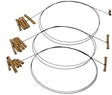 CAT DANCER Interaktives Katzenspielzeug – Spaß und Fitness für Ihren pelzigen Freund – fesselnde Papierrolle befestigt mit 76,2 cm flexiblem Federstahldraht für verspielte Katzen – 3er-Pack