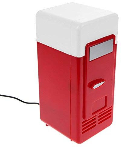 Suuim Refroidisseur de Boissons, Mini-réfrigérateur USB, Double réfrigérateur Chaud et Froid, Mini réfrigérateur Compact Portable