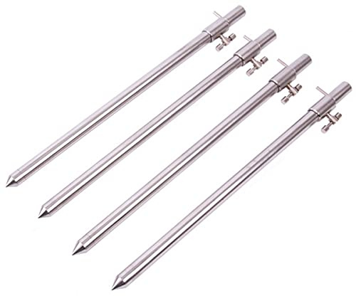 Ultimate T-Screw Stainless Steel Bankstick Set 75-120cm (4 Stück) - Bankstick