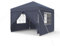 FIVMEN Pavillon 3x3m Partyzelt mit Seitenteilen und Fenstern Gartenpavillon Polyester UV Schutz Wasserdicht Windschutz Gartenzelt Zelt Outdoor, Anthrazit