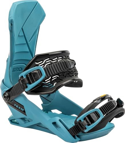 Nitro Snowboards Herren Team Snowboardbindung, Turquoise, L