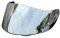 XYJTC Lente per Casco da Moto, K1 Face Shield UV-Protected for AGV K1, K1S, K3SV, K5, K5S Visiera Parabrezza (Revo Clear Blue-Giorno e Notte)(Silver-Day Use Only,One Size)