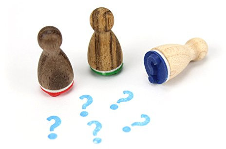 Stemplino Mini Stempel Fragezeichen