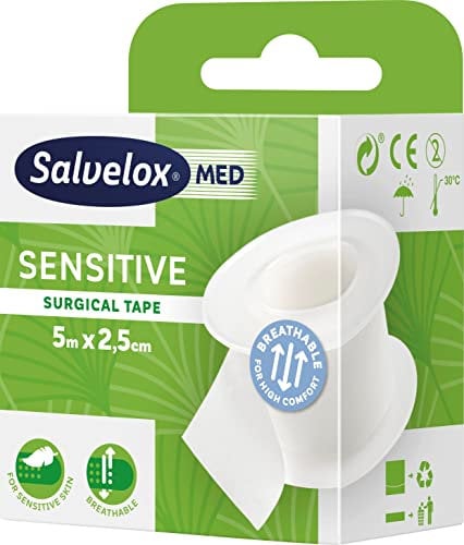Salvelox Esparadrapo, 5 m x 2.5 cm - 1 unidad